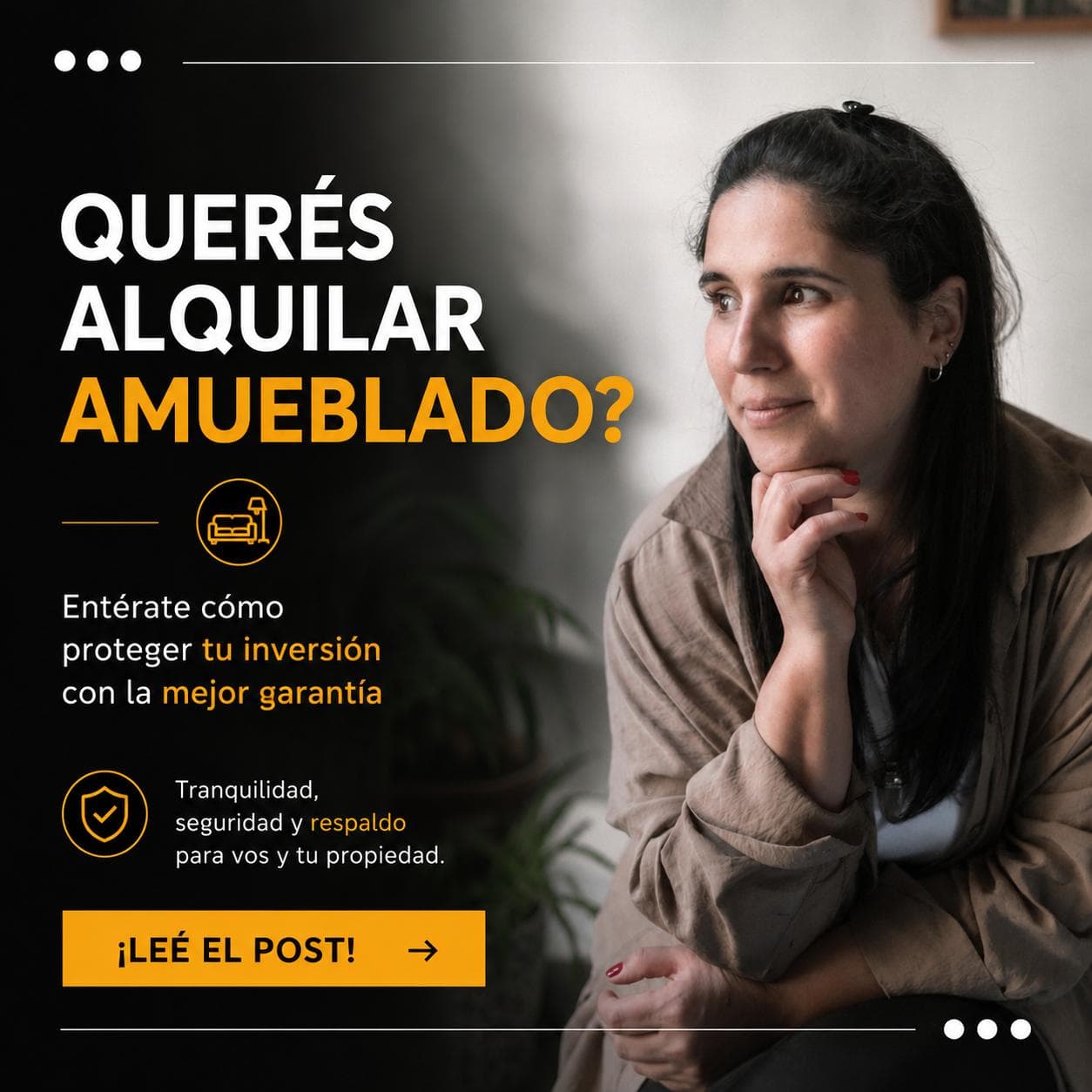 Alquilar amueblado: inventario y depósito por los muebles